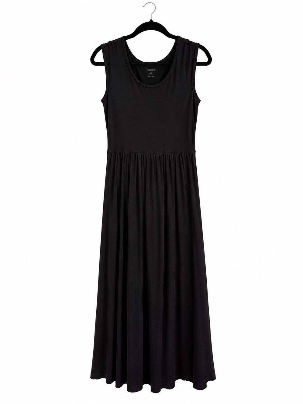 Black Hi/Lo hem Maxi Dress - Classic Women's Dress